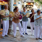 Les panderetes del coro